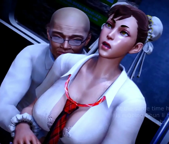 Unleash Your Desires with Luscious Chun Li in Hentai 3D - Street Fighter-Inspired JAV Part 2