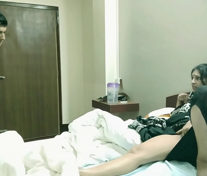 Welcome to our studio where we feature the hottest Indian babes and their steamy encounters with young studs! Today,