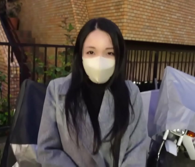 JAV Beauty's H-cup Curves Drive Her Wild for Sex!