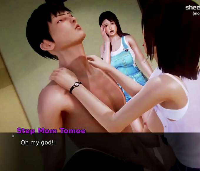 JAV Porn ~  Luscious MILF Caught in the Act with Her Step Son!