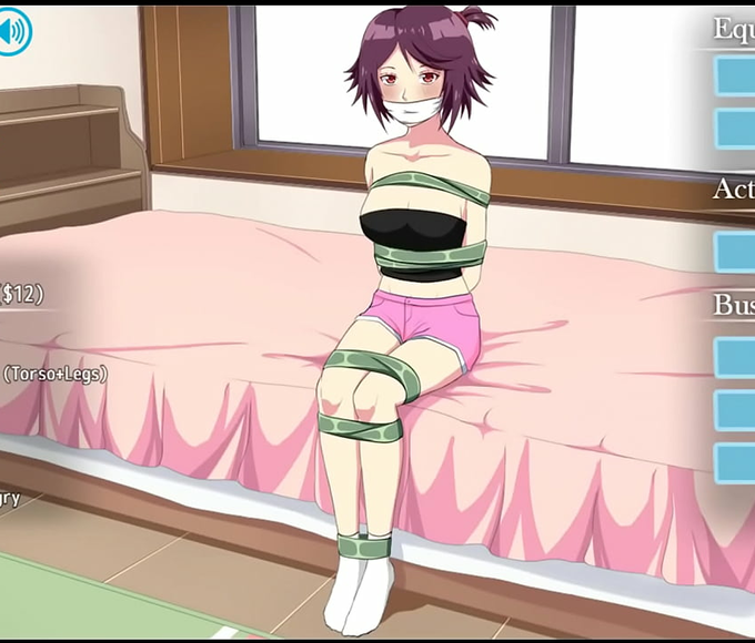 Unleashed Desires - Lesbian Roomies Converting Classmates into BDSM Pornstars in JAV Hentai Game Bonds Episode