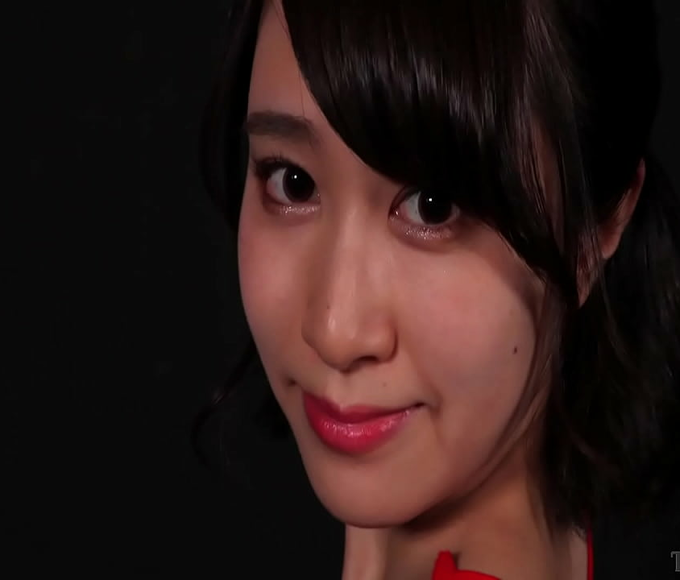 Say Hello to Your New Crush - A Luscious Enchantress in Red Beguiles You with Her Naughty Pose!