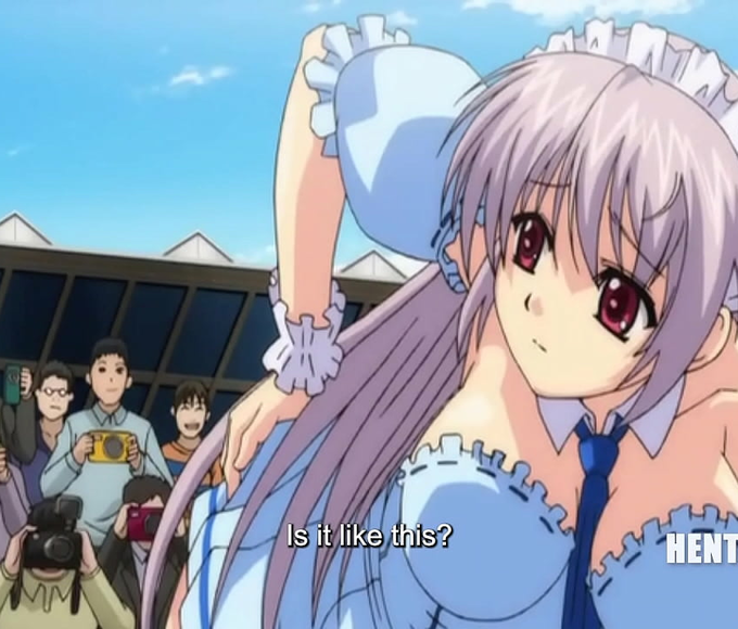 JAV Hentai Beauty ~  Lewd Cosplay Girl Pushed to the Limit by Paparazzi