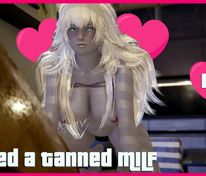 Experience the Allure of a Tanned MILF in this JAV Hentai Adventure!