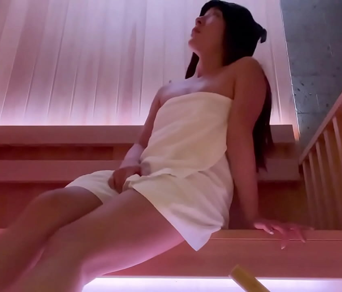 Sizzling JAV Star Invites You to a Private Sauna ~  Experience the Ultimate Relaxation and Recovery