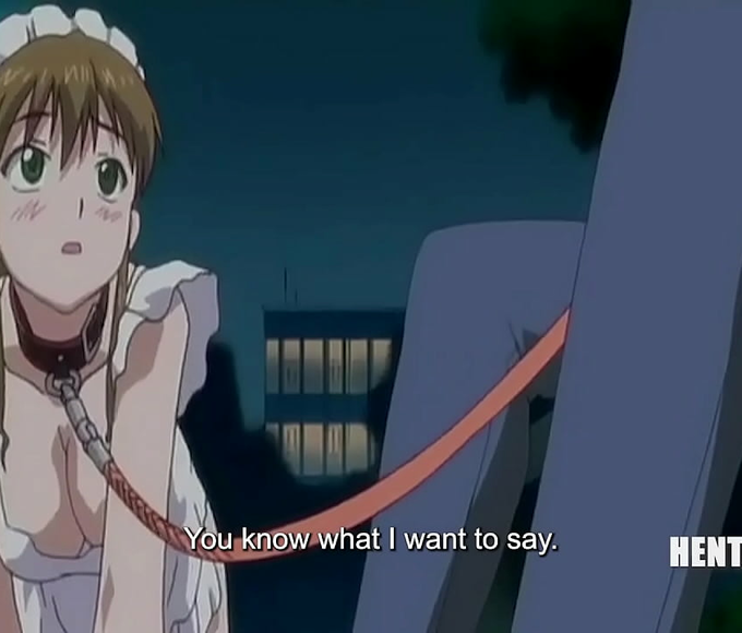 Jav Pornstar In A Teasing Apron With A Sexy Dog Collar For Her Submissive Lover