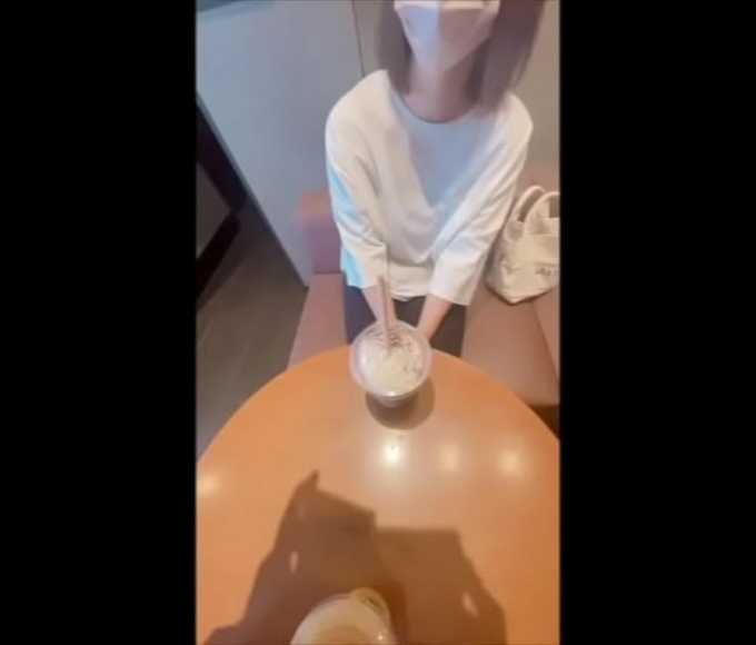 Sexy College Barista Seduces You With Her Luscious Figure At Love Hotel