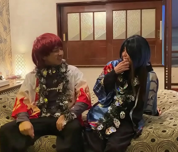 Jav Star Mama Niku Raw Nakadashi In Halloween Fellatio!