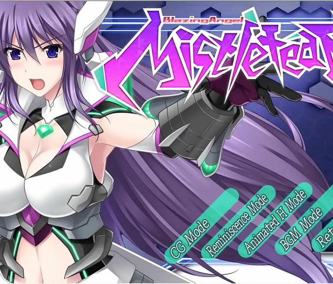 Uncensored Hentai Games ~ Meet Mistletear, The Sexy Blazing Angel Heroine!