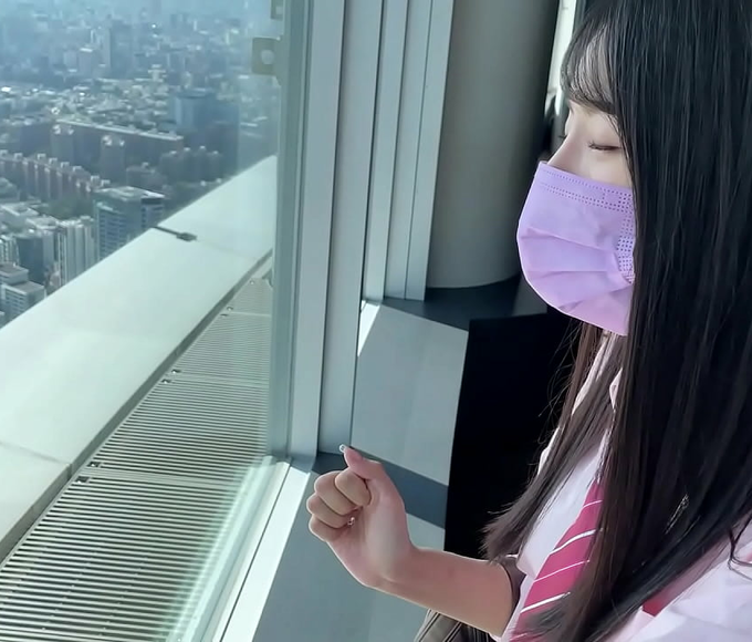 Jav Schoolgirl's Naughty Copulation In Thong - Uncle Can't Resist Her Tight Pussy