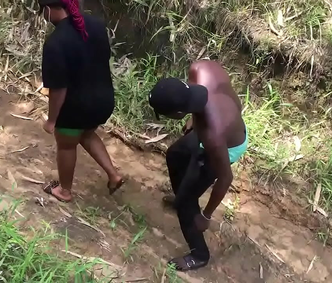 Jav Beauty Gets Fucked In The Bush Then Enjoys Hot Sex In Africa